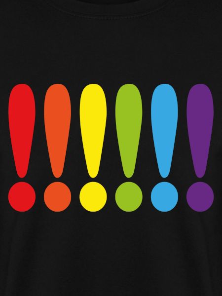 RAINBOW EXCLAMATION MARK