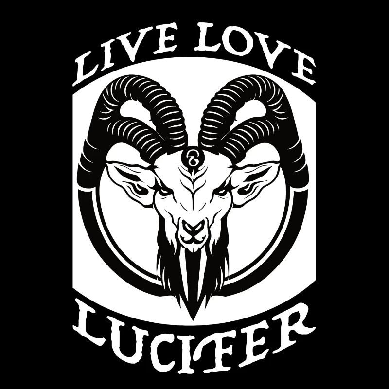 Occulte Demon Lucifer chèvre idée cadeau