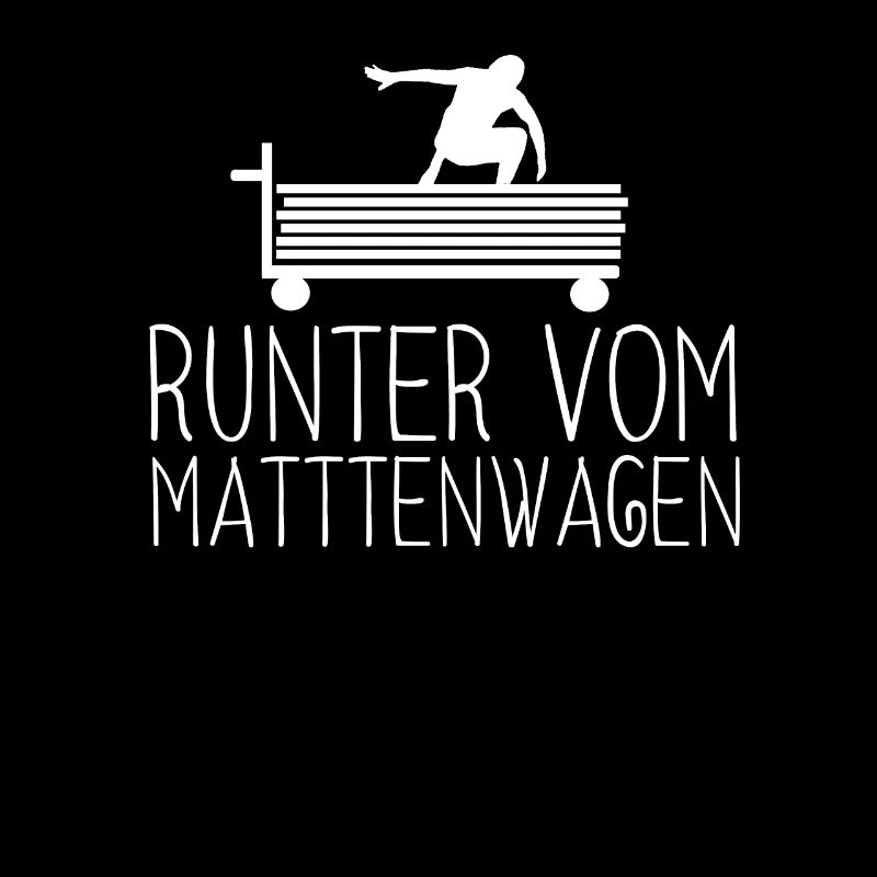 Sportunterricht Trainer Runter vom Mattenwagen