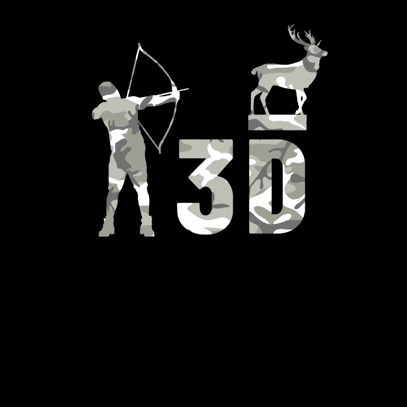 3D Bogenschießen Camouflage