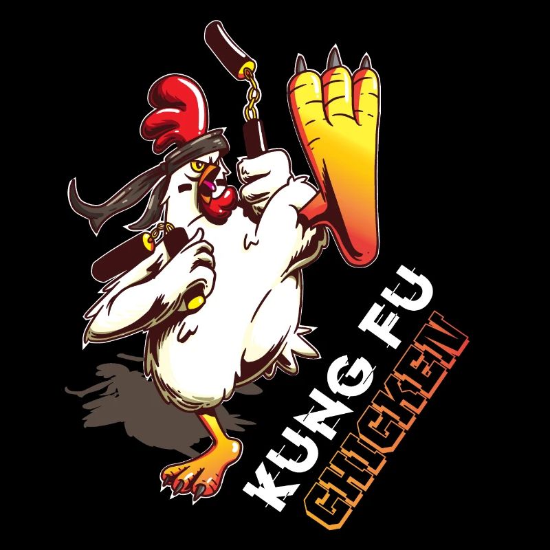 Kung Fu Poulet Fou Drôle De Combat