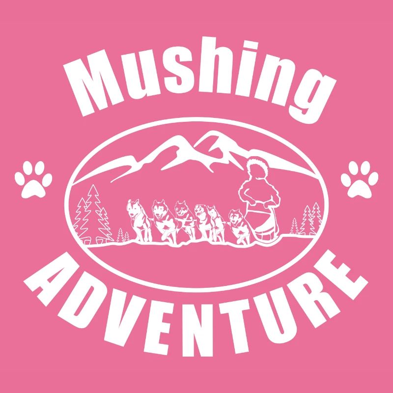 Huskys Mushing