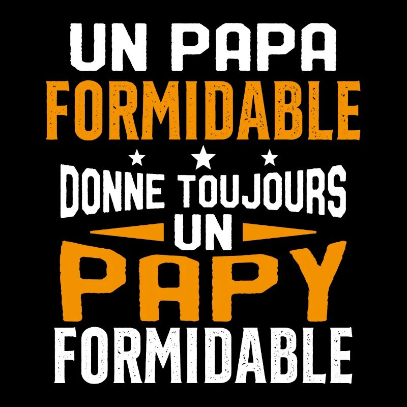 Un papa formidable donne Papy Cadeau formidable