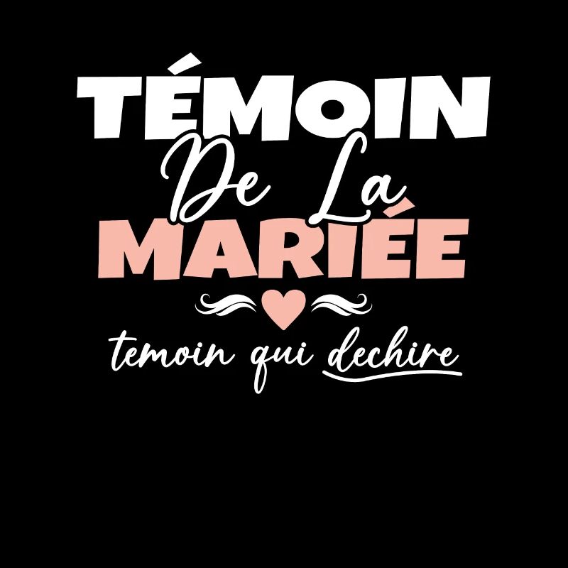 Témoin de la Mariée Témoin qui Déchire