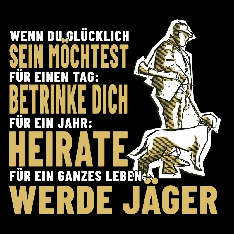 lustiger Jäger Spruch