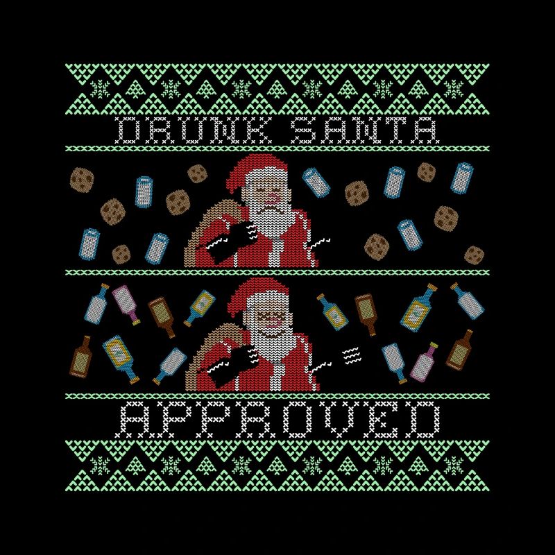 DRUNK SANTA APPROVED