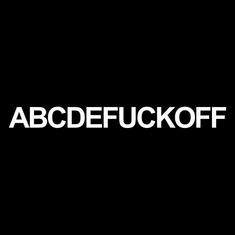 Abcdefuckoff citation drôle