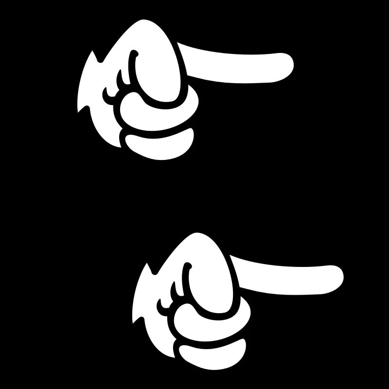 pointing finger / Zeigefinger (3c)