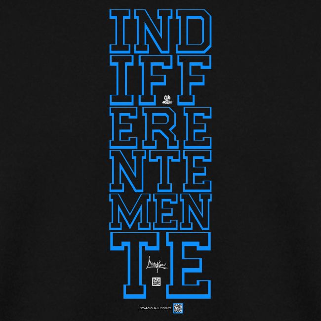 Indifferentemente (blu)