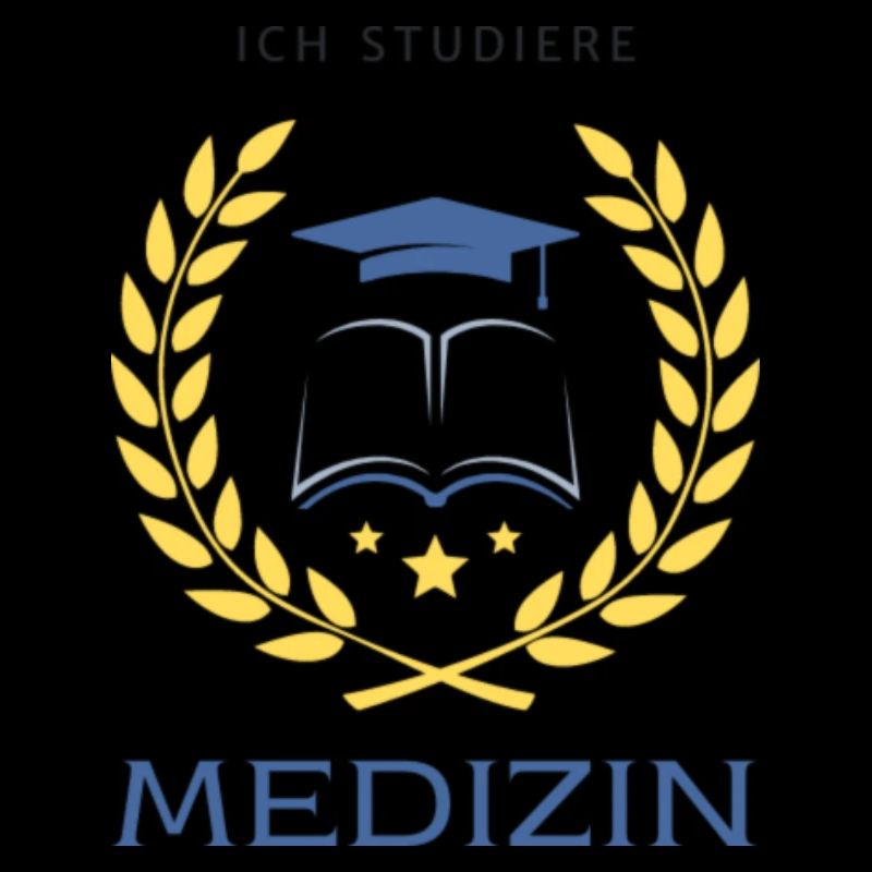 Ich studiere Medizin - Stolzer Medizinstudent