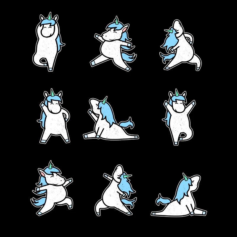 Einhorn Tanz Party