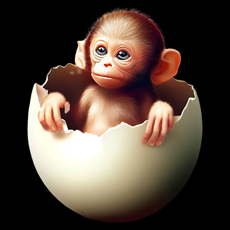 Singe de l’œuf