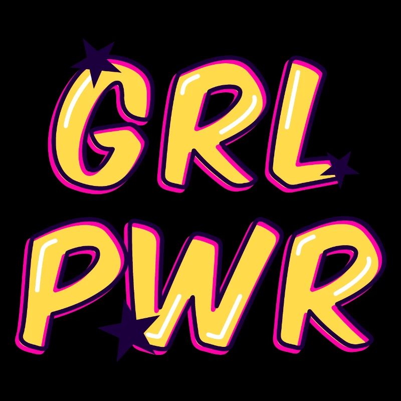 Girl Power Design Geschenk