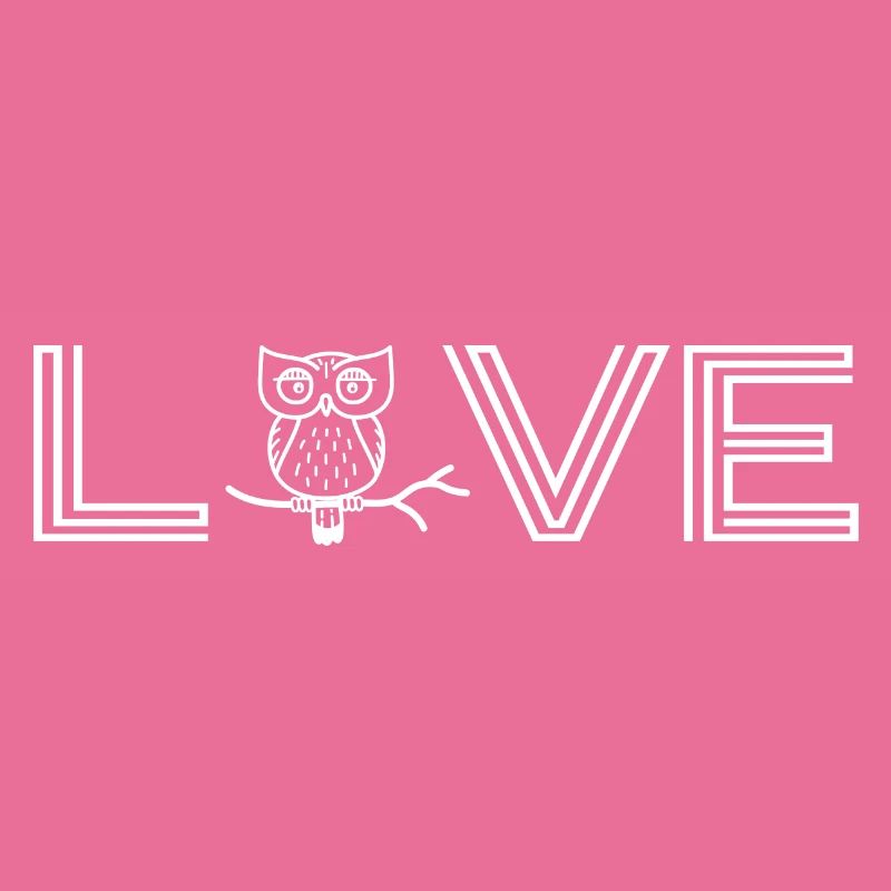 Eule "love-Eule" Eulendesign