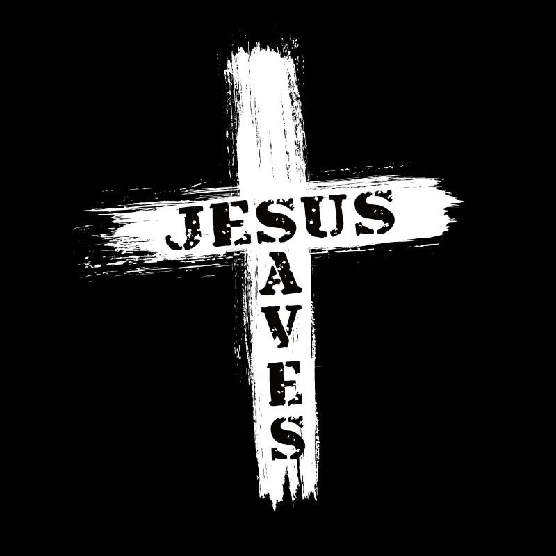 Jésus跨符号Conception de vêtements religieux