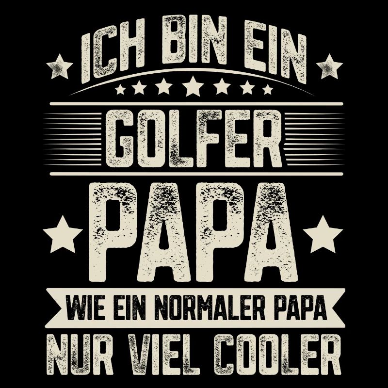 Golfer Vater Vatertag