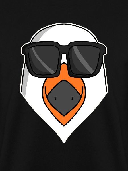 Coole Möwe mit Sonnenbrille
