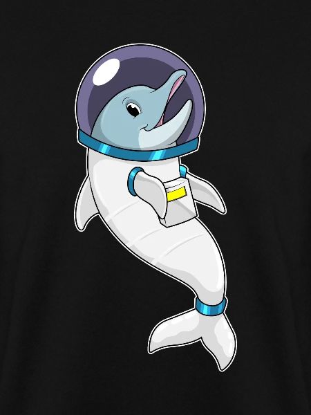 Dolphin Astronaut Space
