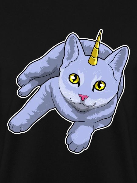 Katze Einhorn
