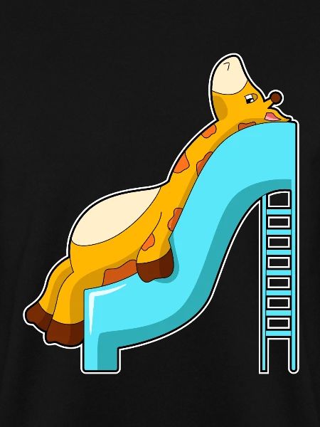 Giraffe Rutsche