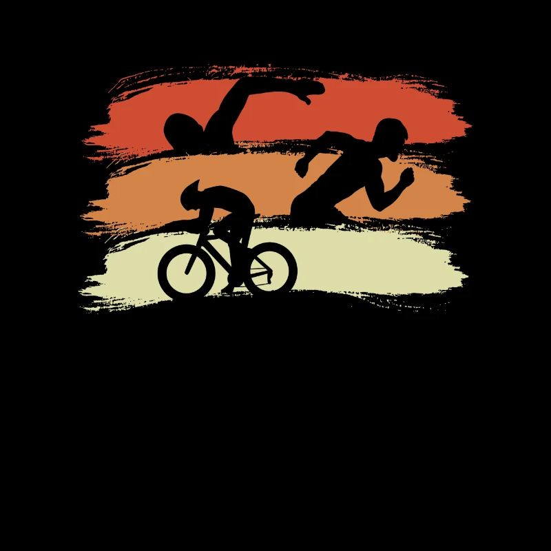 Triathlet Veranstaltung