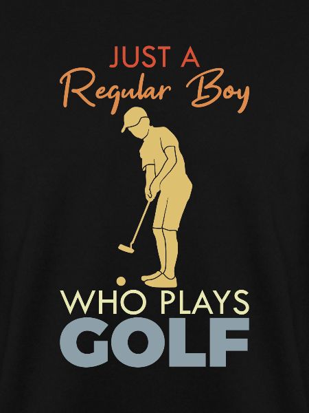 Golf Junge