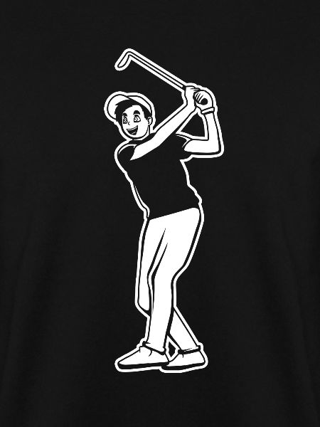 Golfspieler Junge