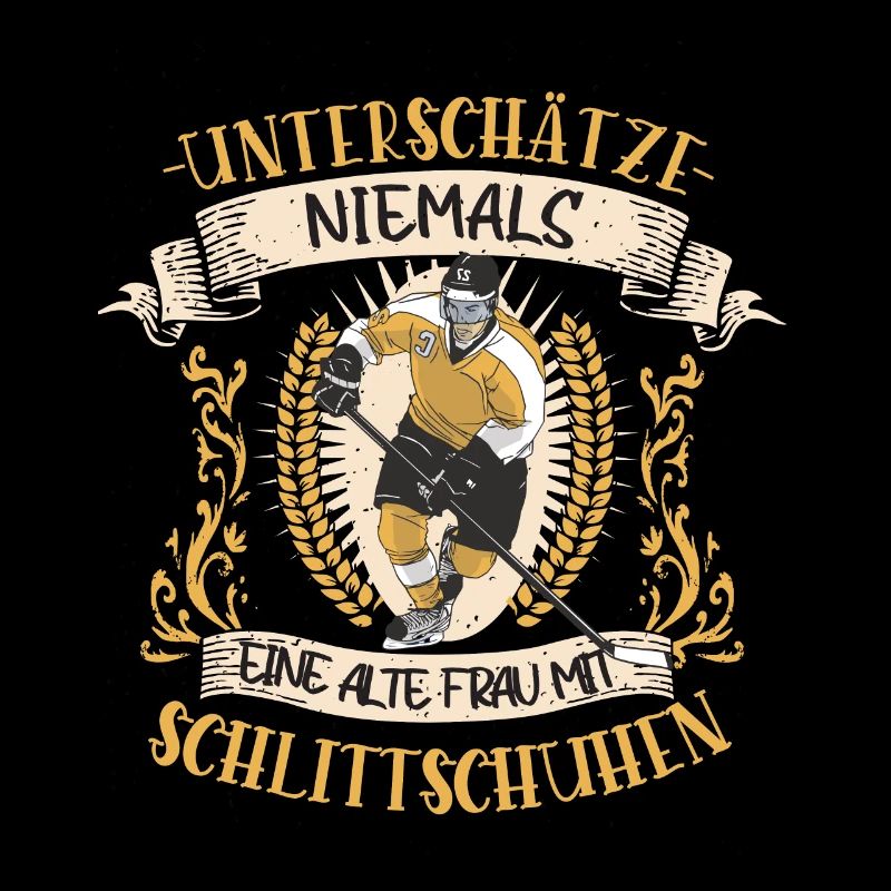 Eishockey Eishockeyspielerin Schlittschuhe