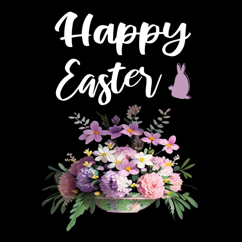 Joyeuses Pâques Florales