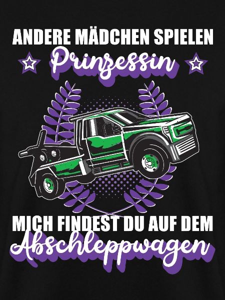 Abschleppwagen Abschleppdienst Mädchen Geschenk