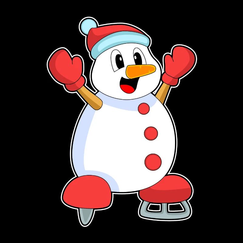 Snowman patins à glace