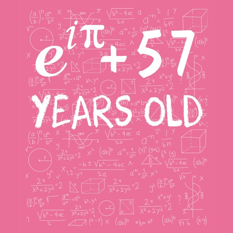 56th Birthday 56 Years Euler Identity Math Gift