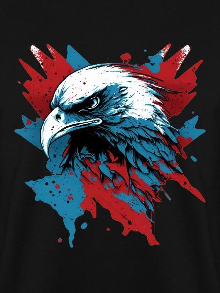 Patriotischer Adler