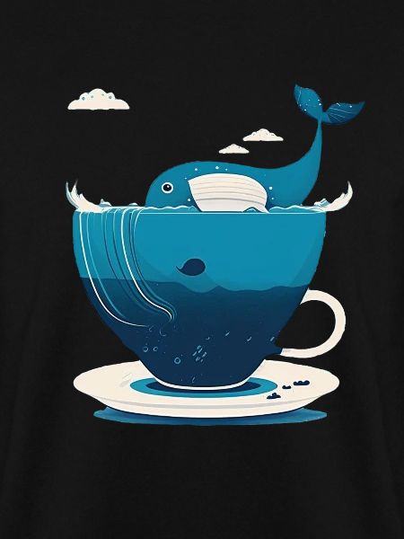 Whale in teacup