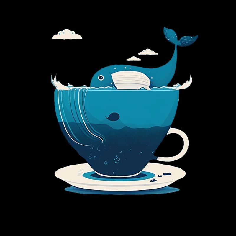 Wal in Teetasse