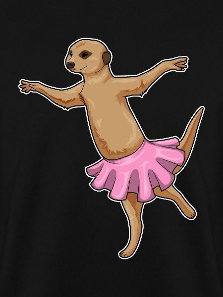 Erdmännchen Ballerina Ballett Tanz