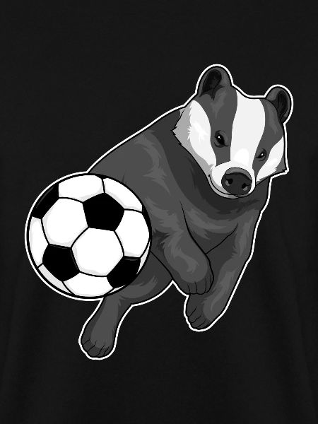Dachs Fußballspieler Fußball