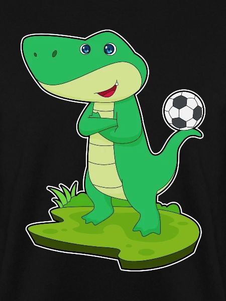 Krokodil Fußballspieler Fußball