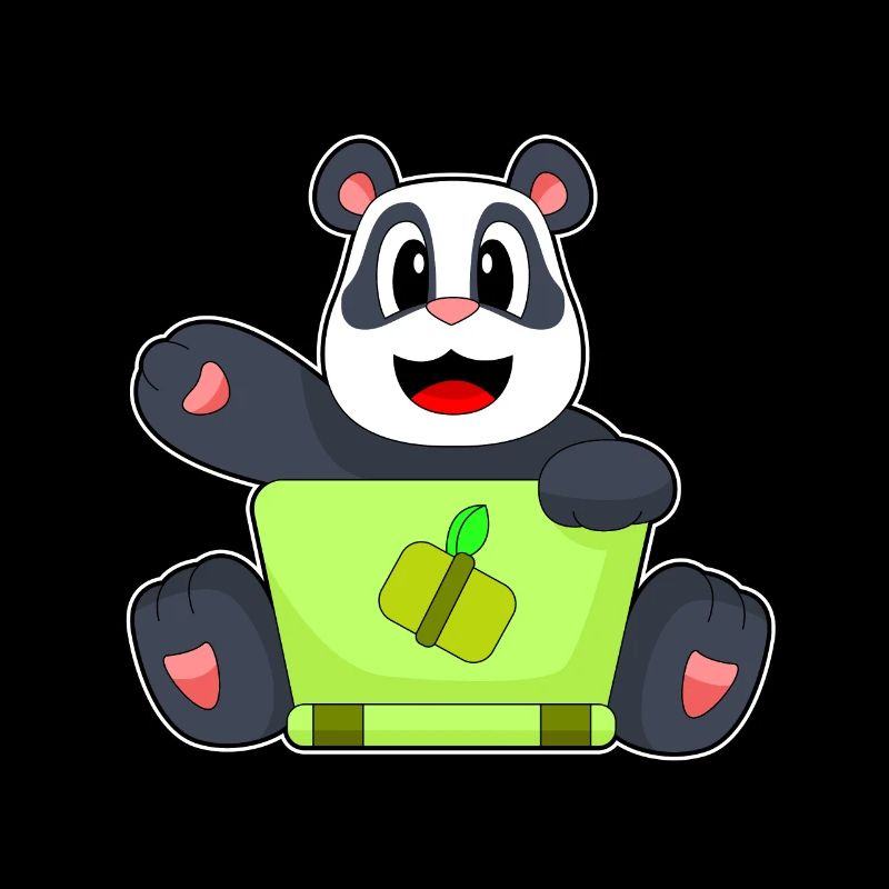 Panda Bamboo Ordinateur portable