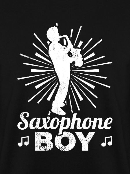 Saxophon Junge
