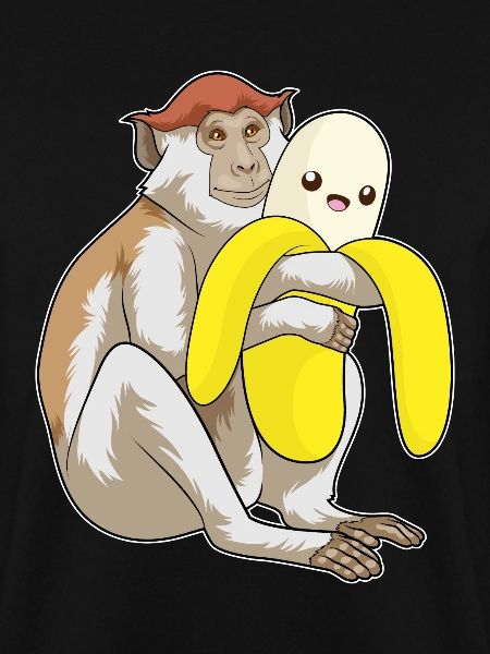 Affe Banane