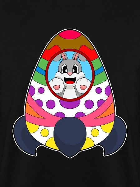 Bunny Easter Rocket