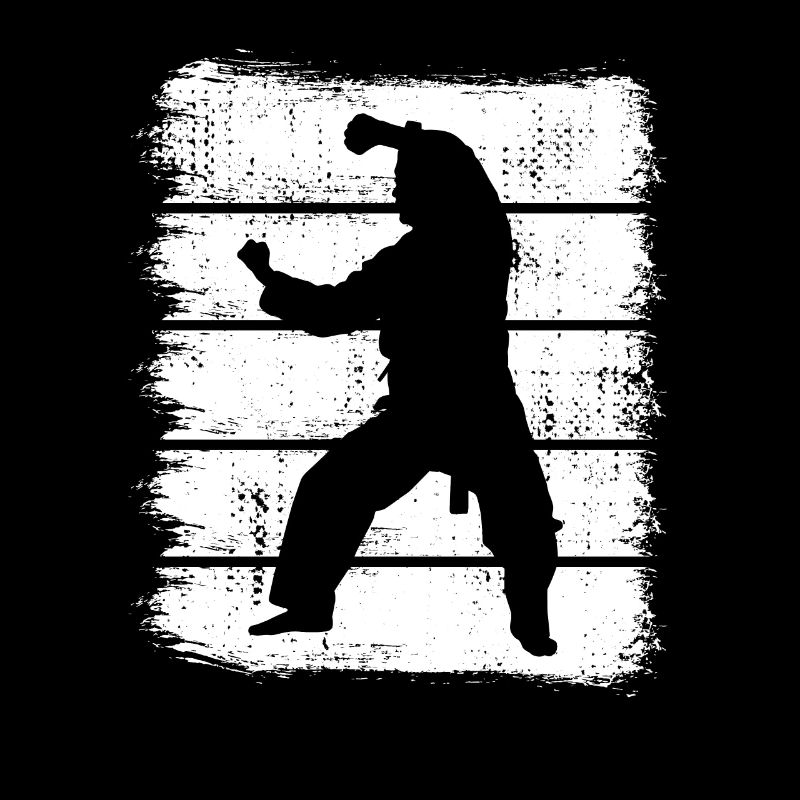 Karateka Skizze