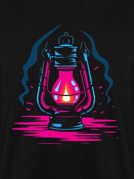 Öllampe Retro Look
