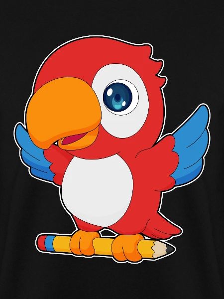 Parrot Pupil Pencil School