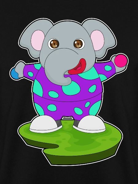 Elefant Clown