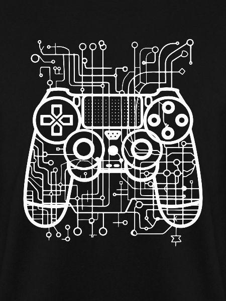 Gaming Controller Drawing
