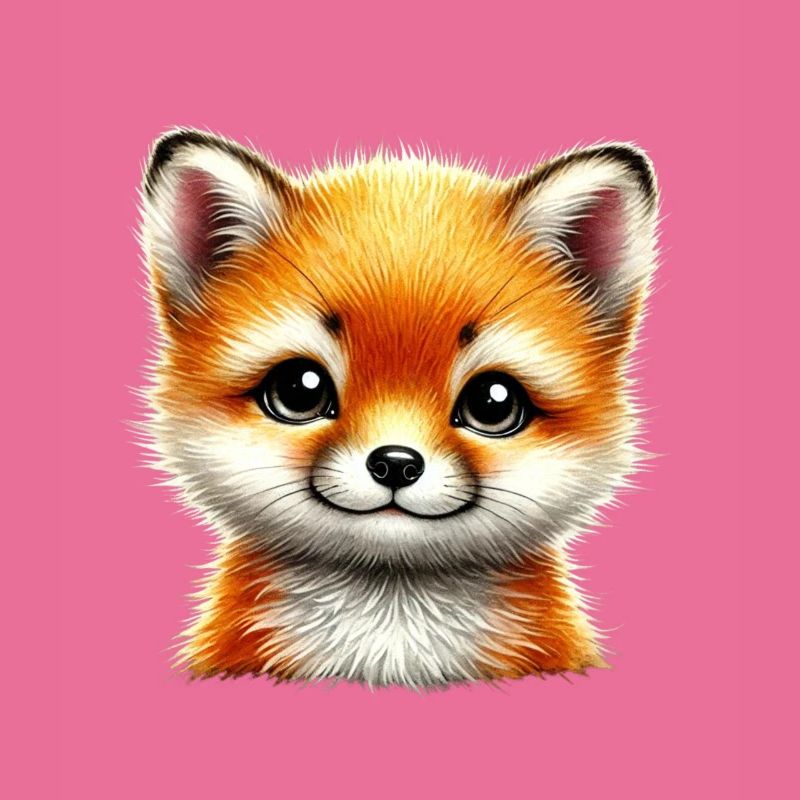 Fuchs Niedliches Fuchsjunges-Design