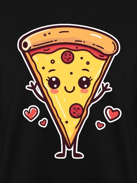 Pizza Cartoon Look