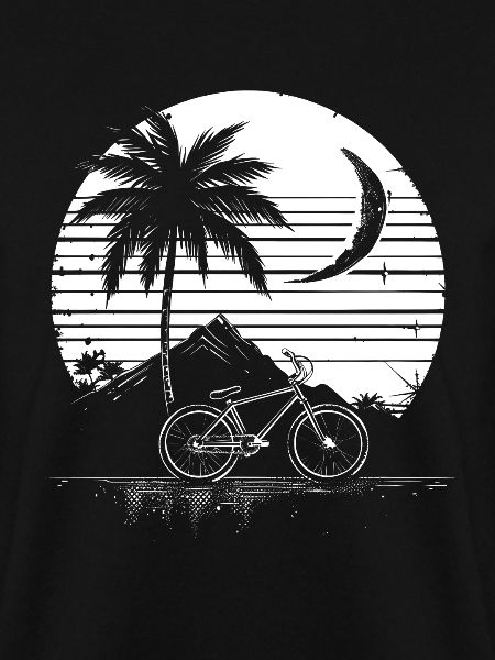 Mountain Biking Drawing